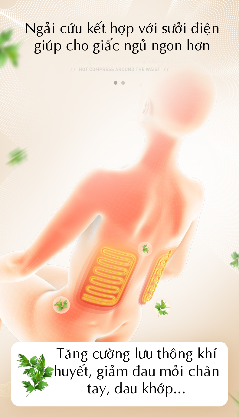 massage vùng lưng tăng cường lưu thông khí huyết